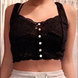 Black crop top from forever 21!